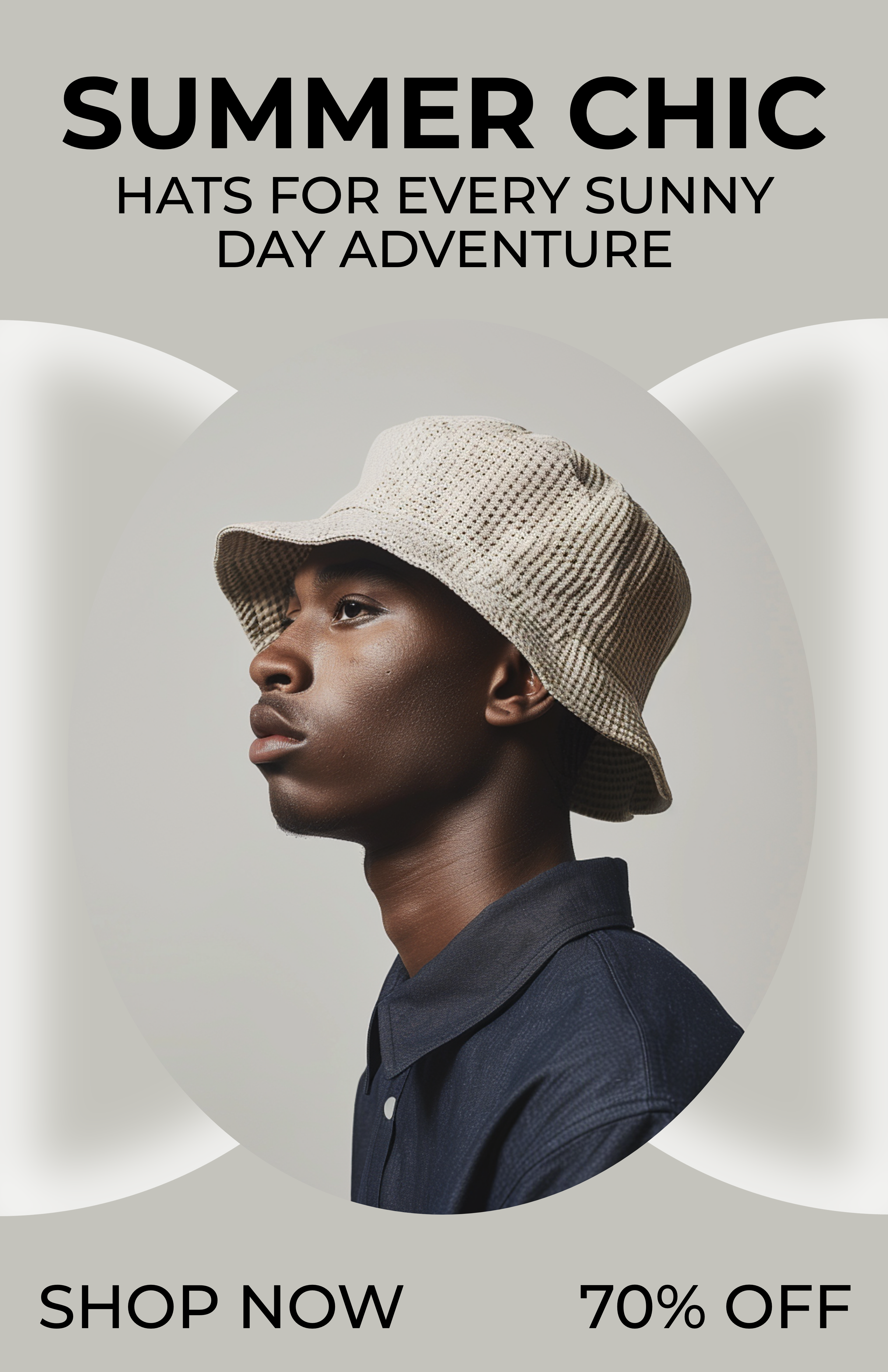 Template Stylish Summer Fashion Poster for Chic Adventures