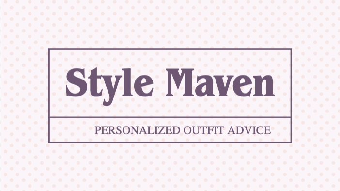 Template Chic Lavender Fashion Advice Poster Design