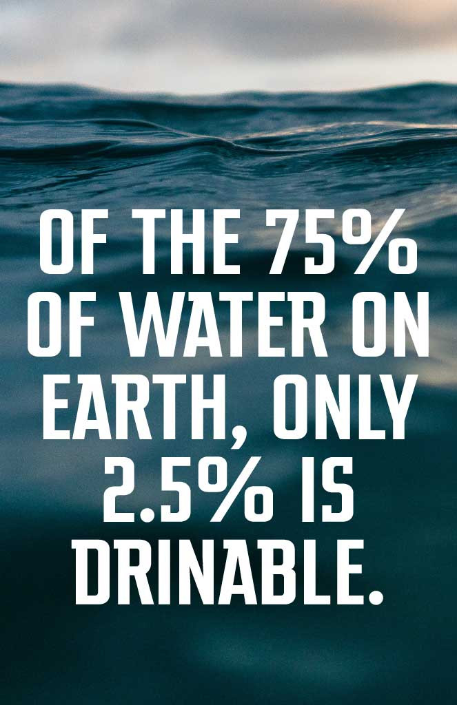 Template Blue Seas Social Media Awareness Poster