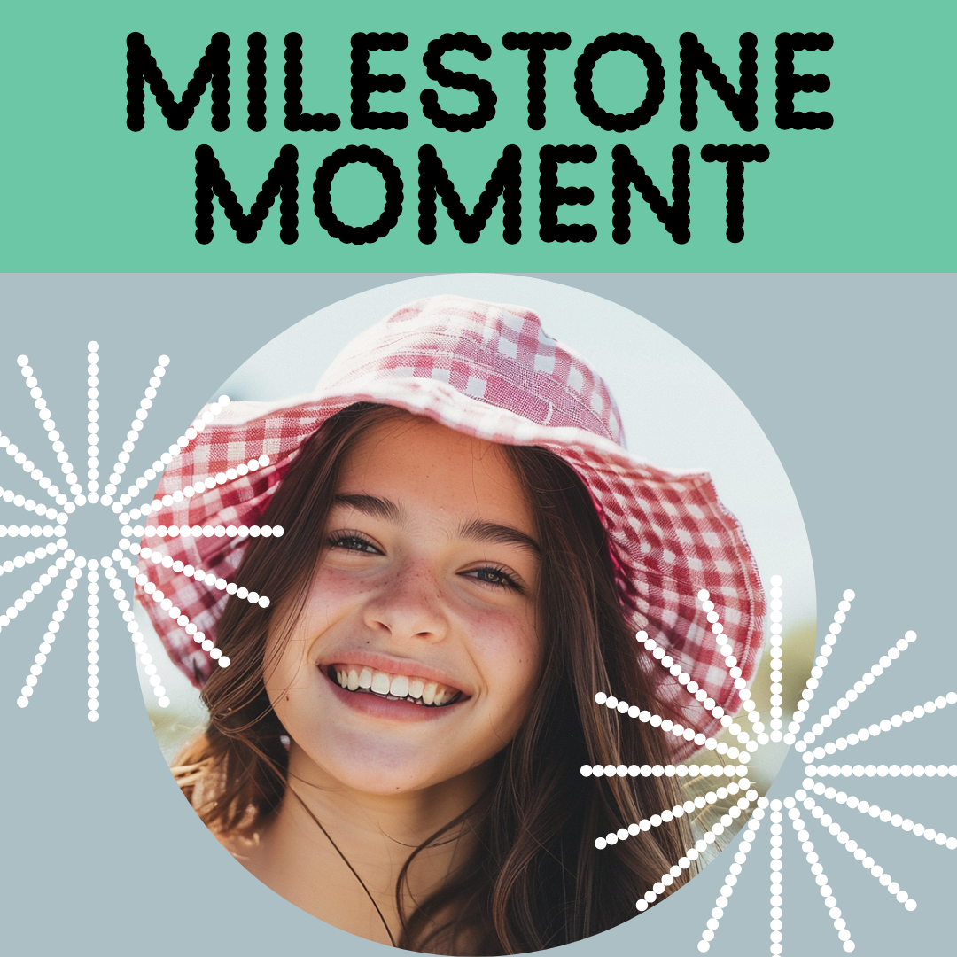 Celebrate Life's Milestones Instagram Post in Teal