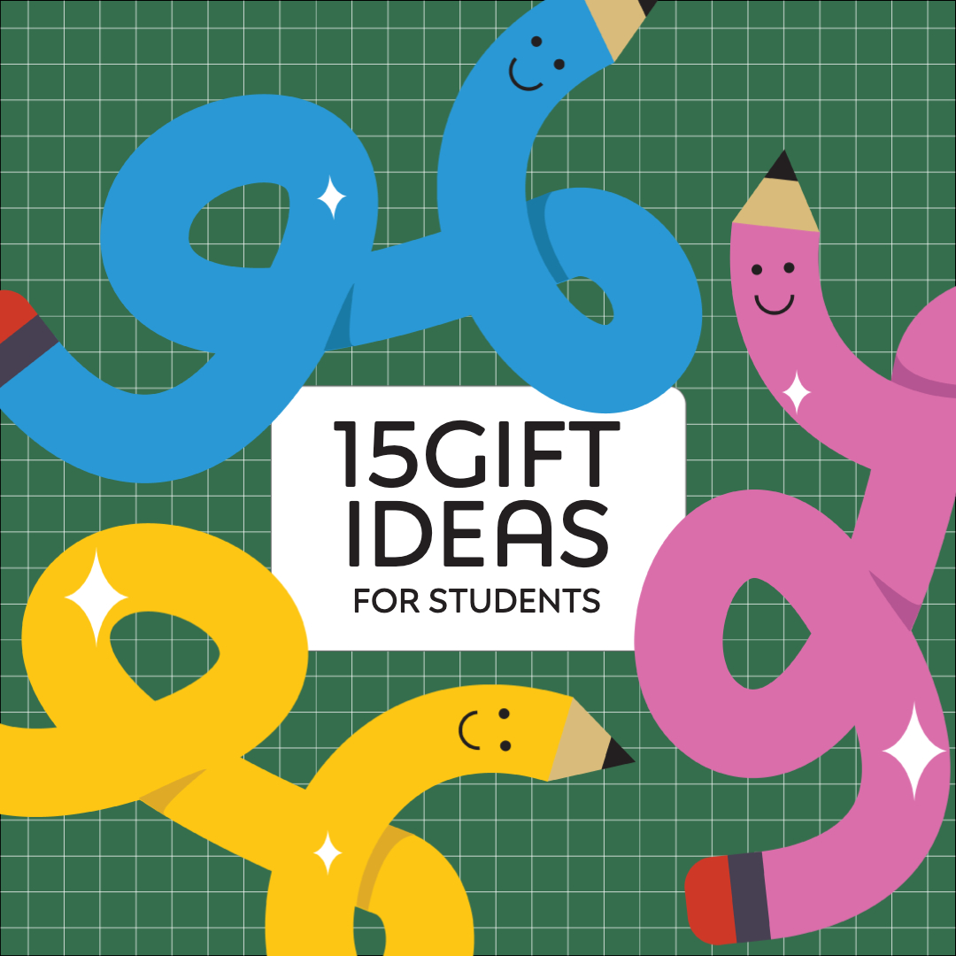 Creative Student Gift Ideas Poster Design