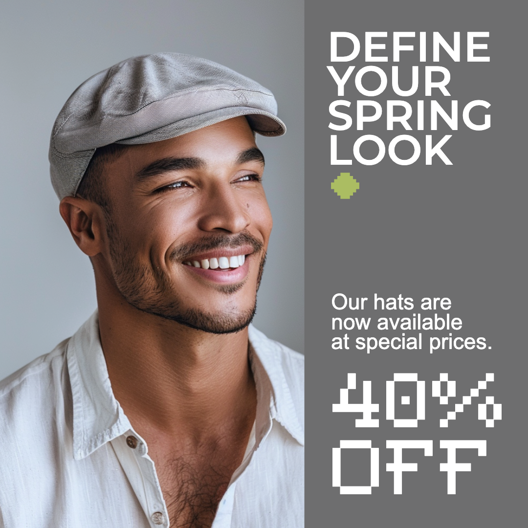 Stylish Instagram Square Ad in Gray