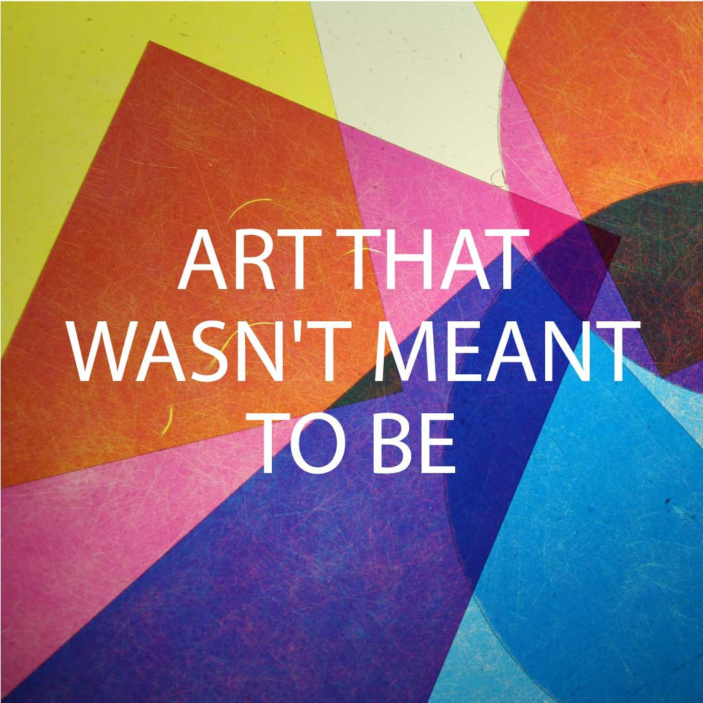 Template Colorful Abstract Art Poster Template Design