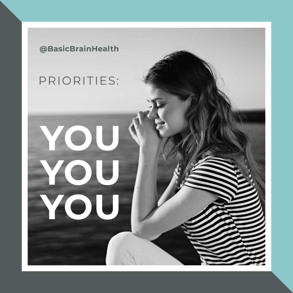 Template Self-Care Reminder Social Media Post in Teal