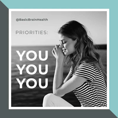 Template Self-Care Reminder Social Media Post in Teal