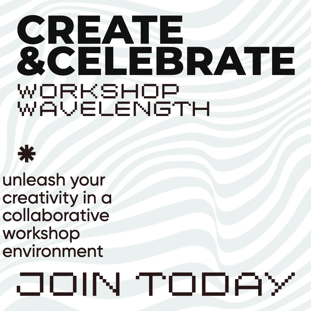 Monochrome Workshop Event Poster Design