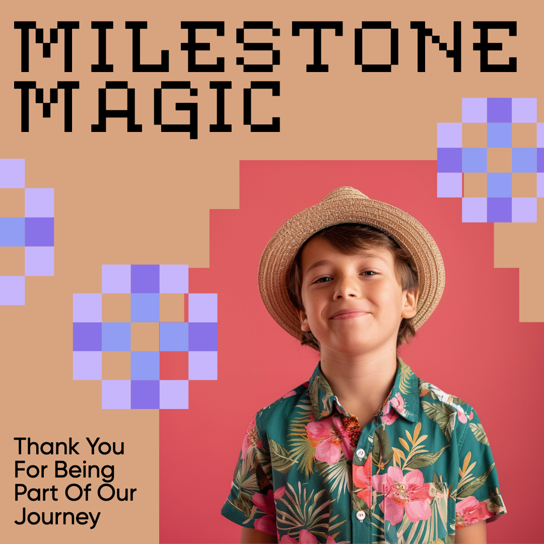 Warm Thank You Milestone Instagram Post