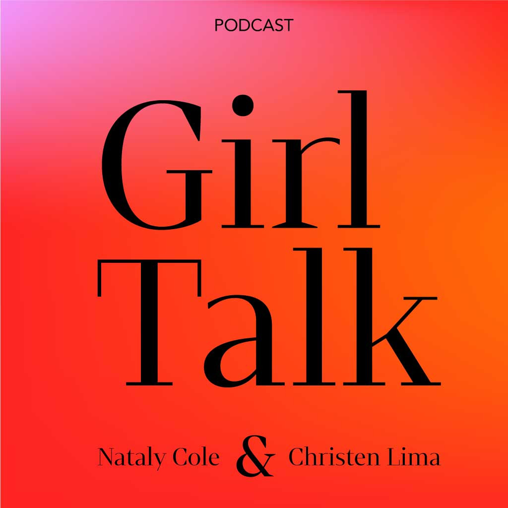 Template Coral Hues Podcast Post Design Template