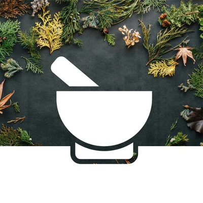 Template Elegant Greenery Pharmacy Ad Design