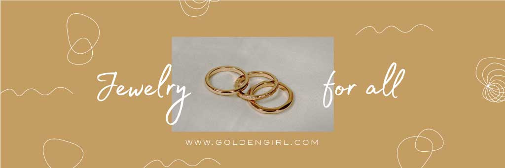 Template Chic Beige Jewelry Ad Design Template