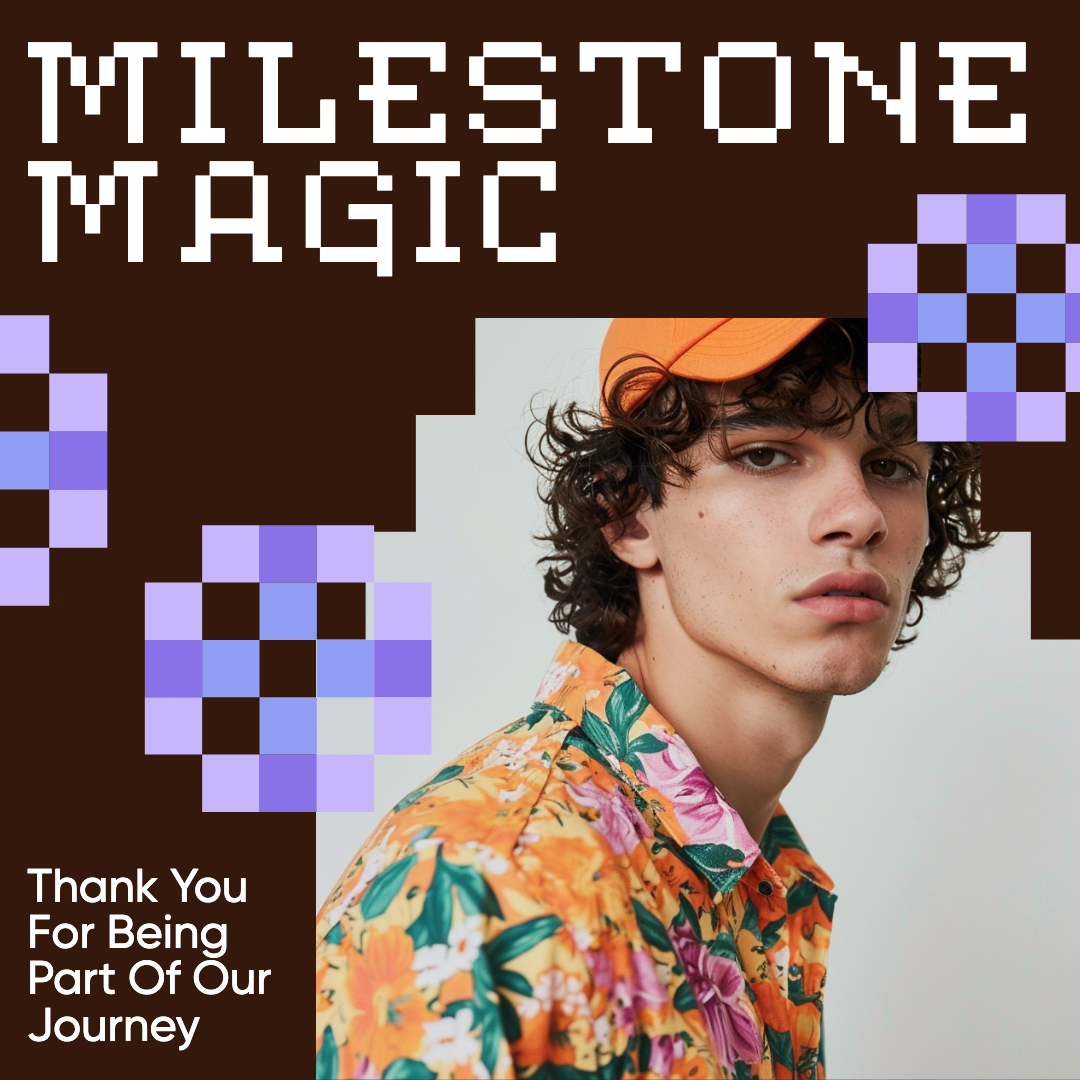 Milestone Magic Instagram-Square Thank You Post