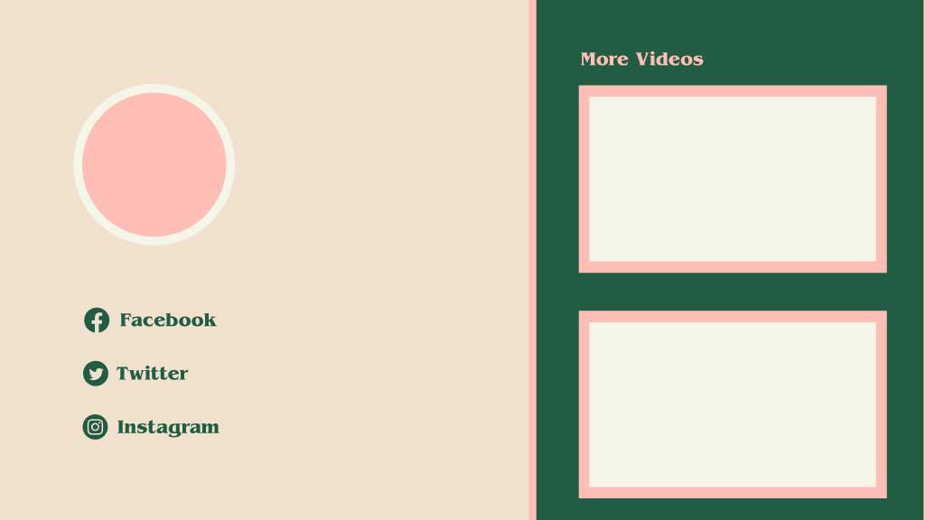 Template Elegant Green Social Media Post Template