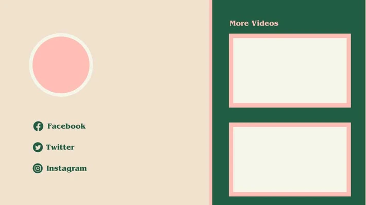 Template Elegant Green Social Media Post Template