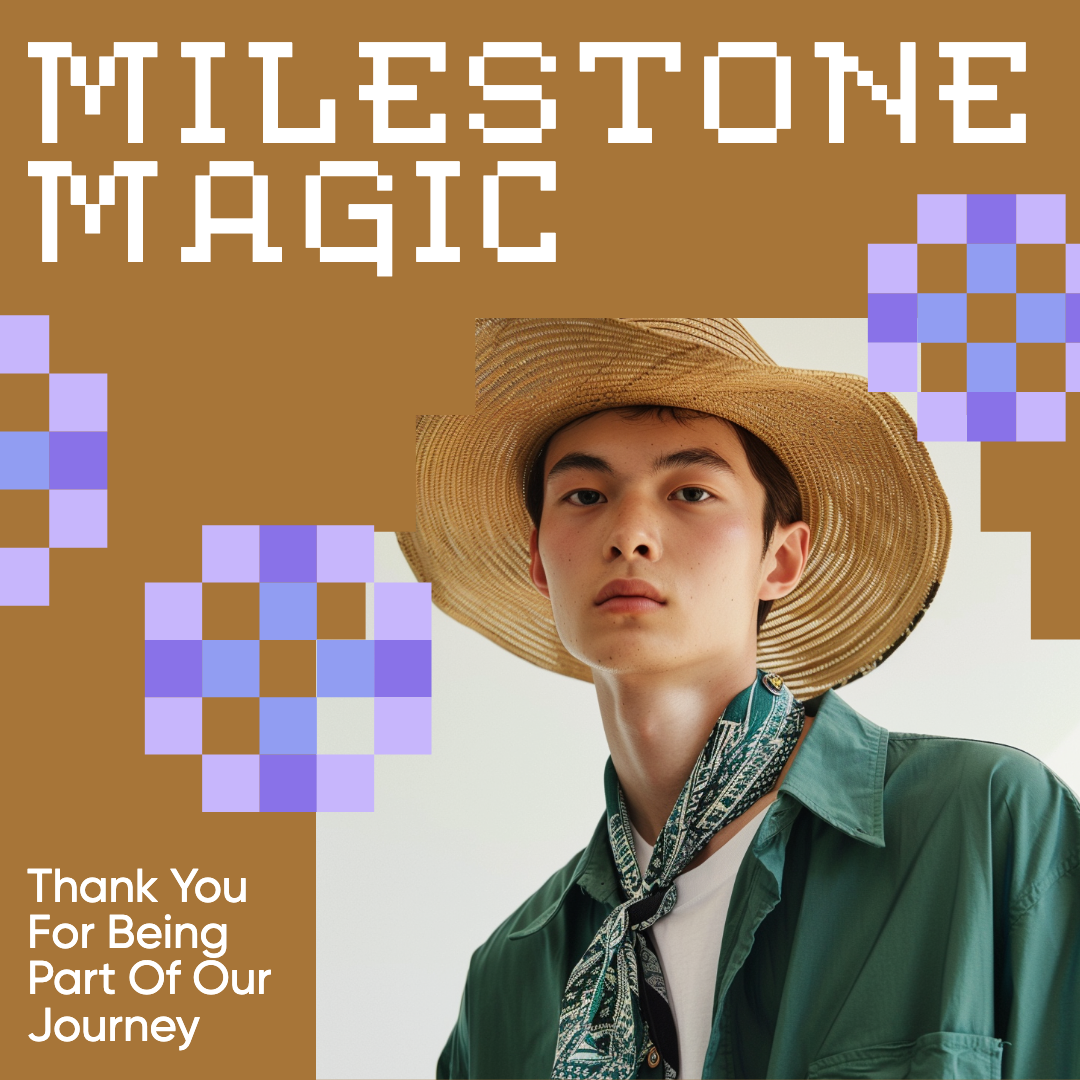 Milestone Magic Appreciation Instagram Square Post