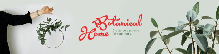 Template Chic Greenery Home Decor Poster Design