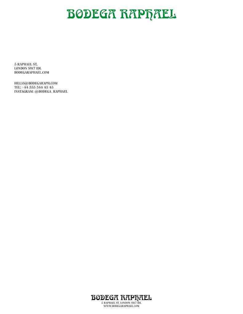 Template Elegant Green and White Business Card Template