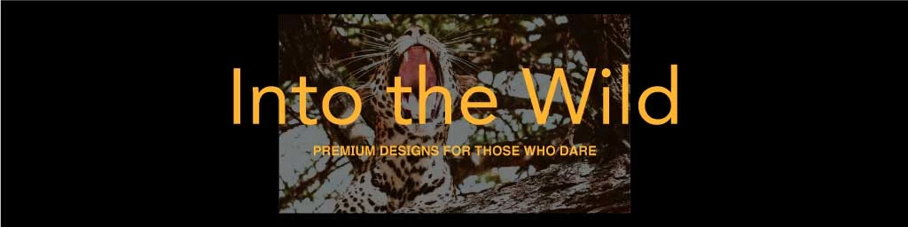 Template Bold Adventure-Themed Poster Design in Black and Orange