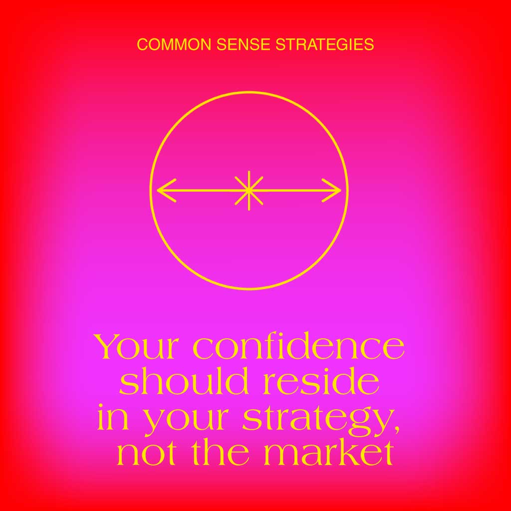 Vibrant Pink Confidence Strategy Poster Design