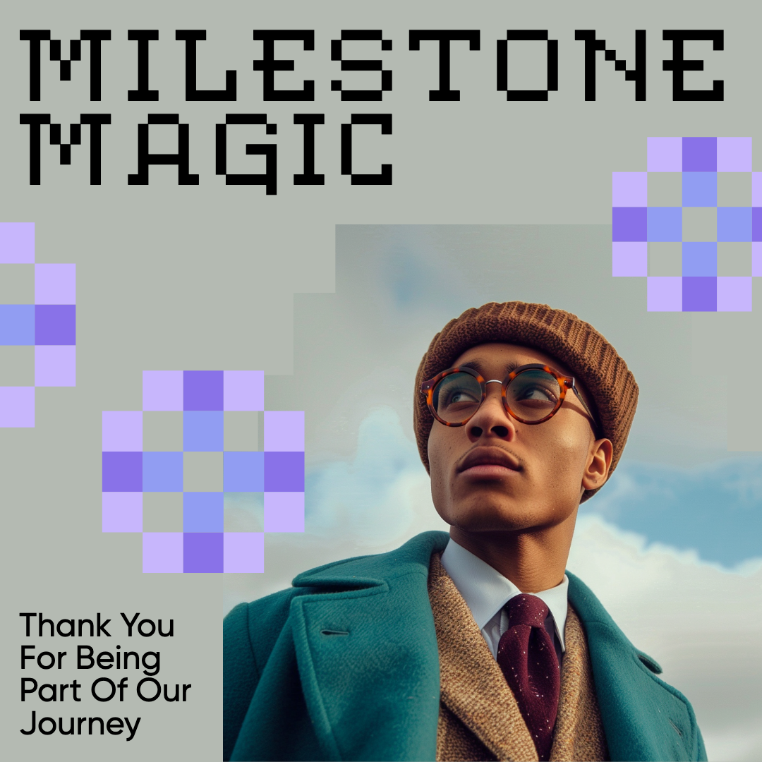 Milestone Magic Instagram Square Appreciation Post