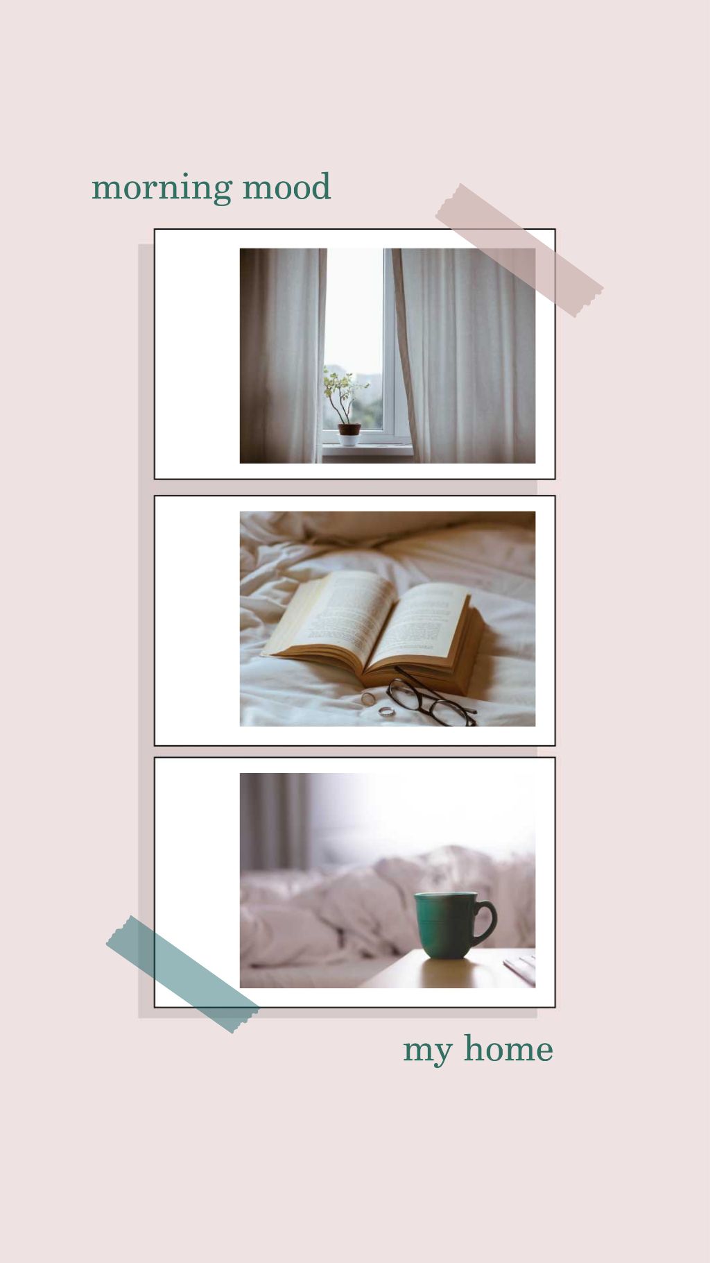 Serene Blush Pink Instagram Post Design