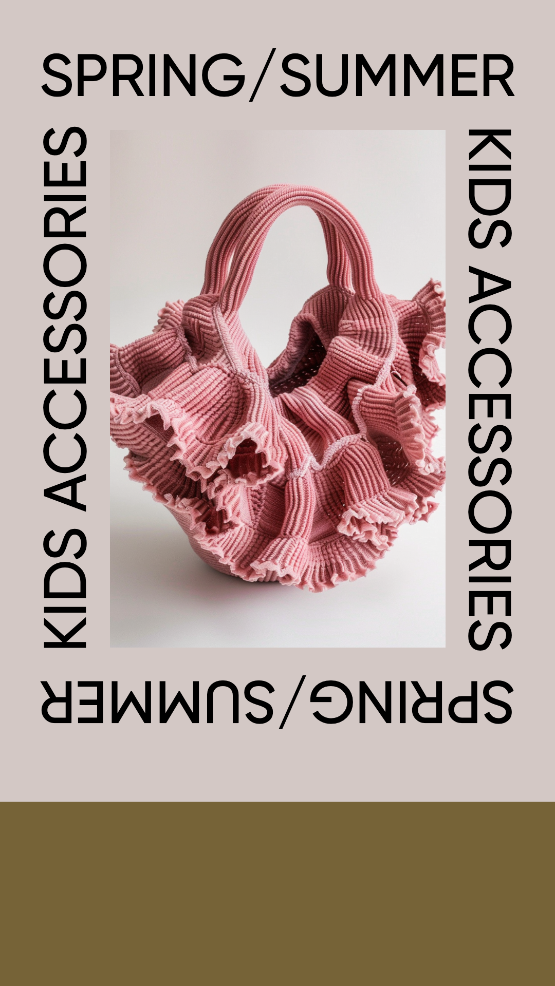 Template Chic Instagram-Story for Pink Accessories Showcase