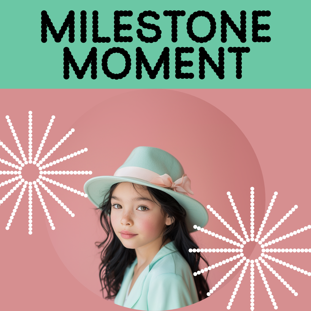 Mint Green Milestone Moment Instagram Post