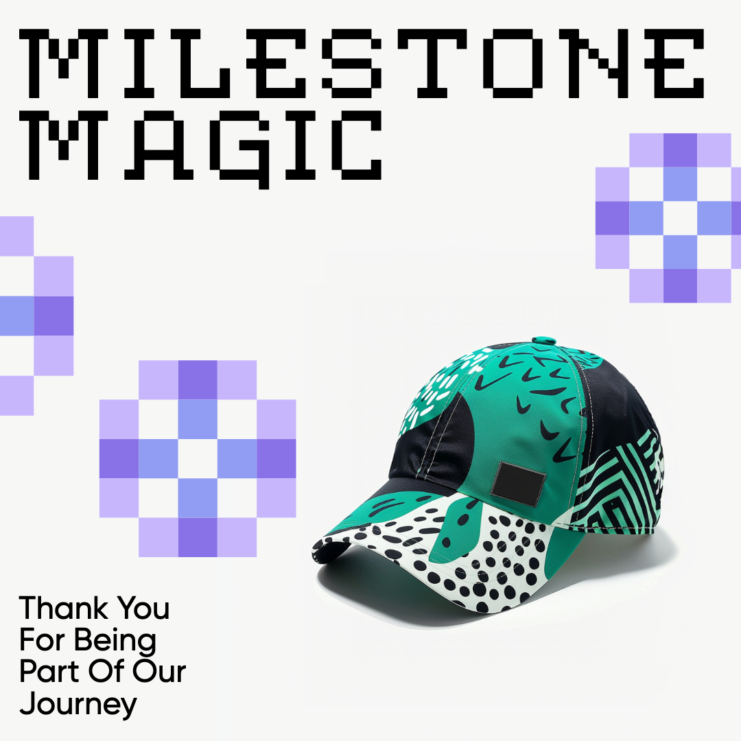 Green-Black Milestone Magic Instagram-Post Appreciation