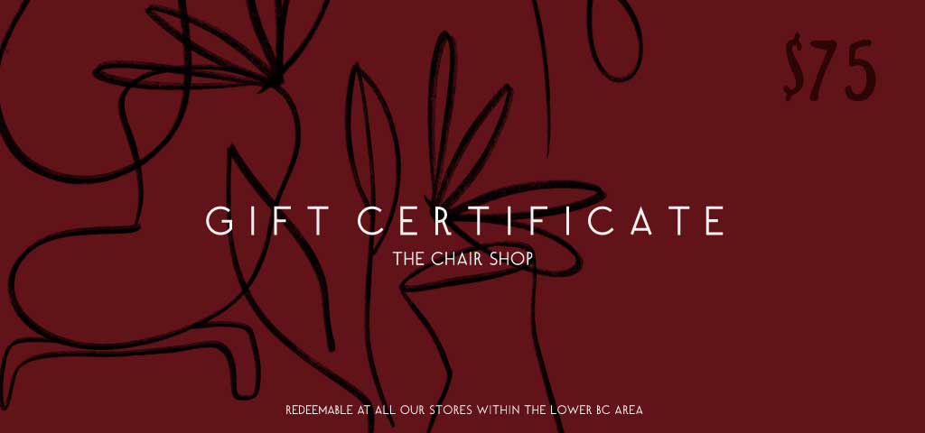 Elegant Maroon Gift Certificate Voucher Design