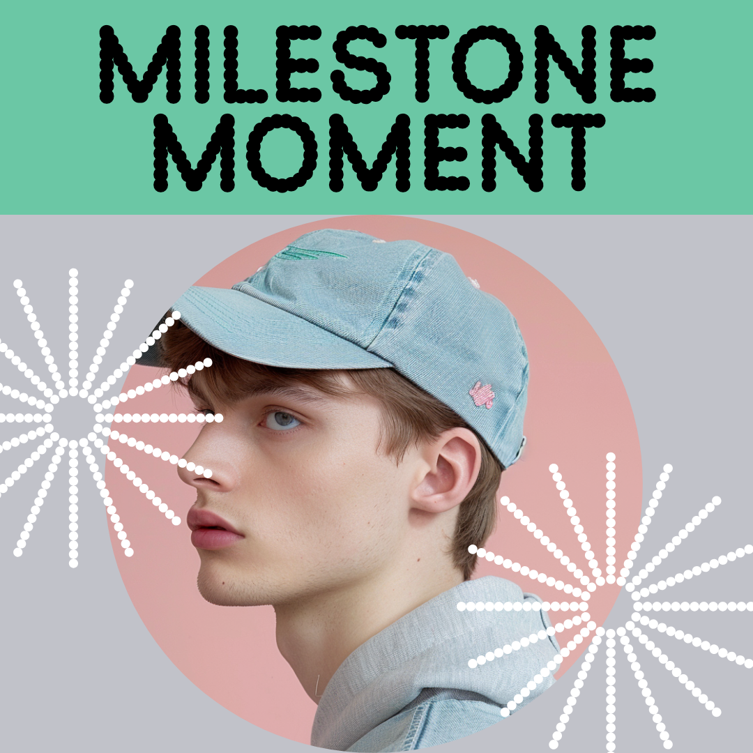 Minty Pink Milestone Moment Instagram Post