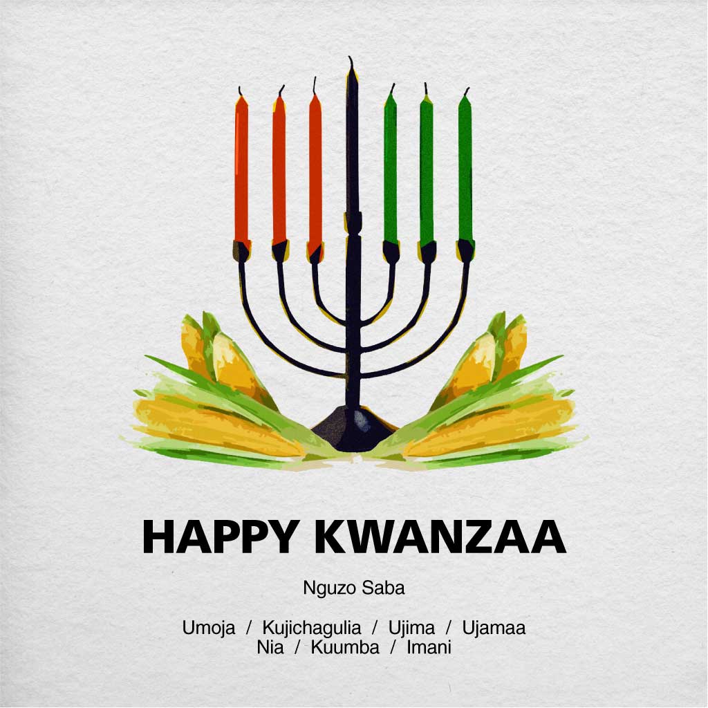 Colorful Kwanzaa Celebration Poster Design