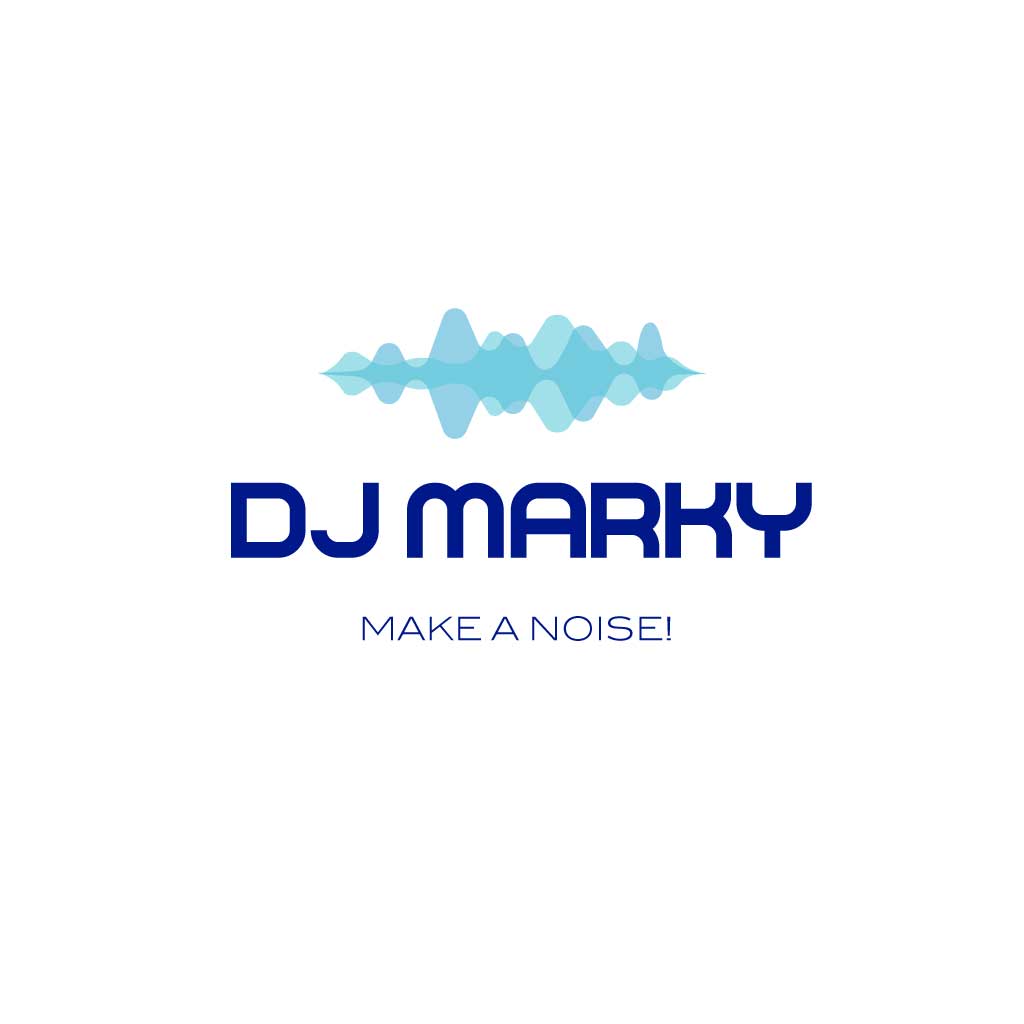 Electric Blue DJ Marky Event Poster