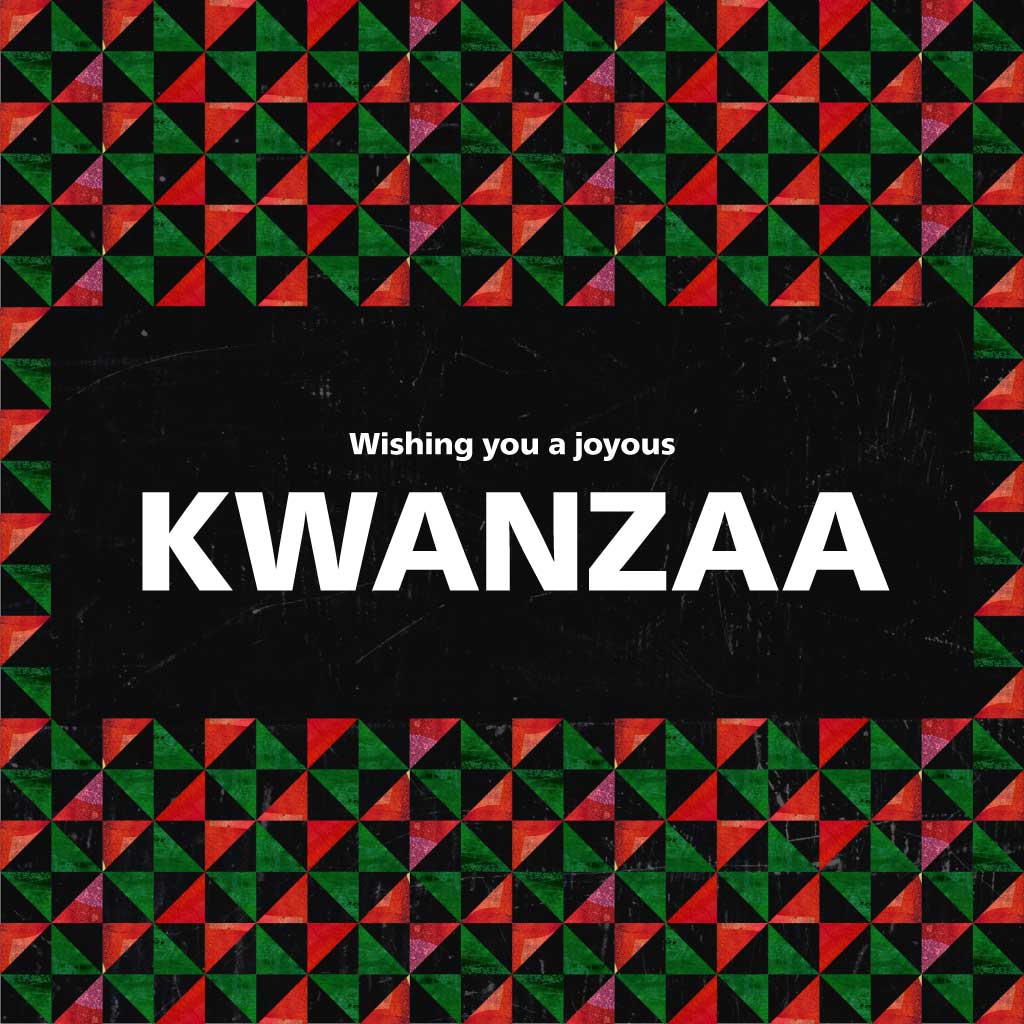 Colorful Kwanzaa Celebration Poster Design