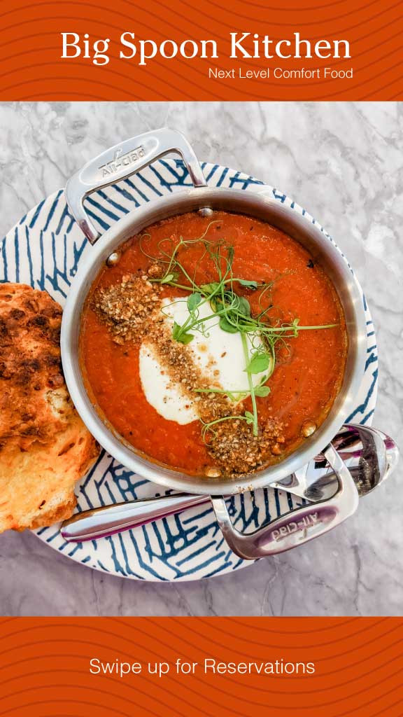 Template Warm Comfort Food Social Media Post