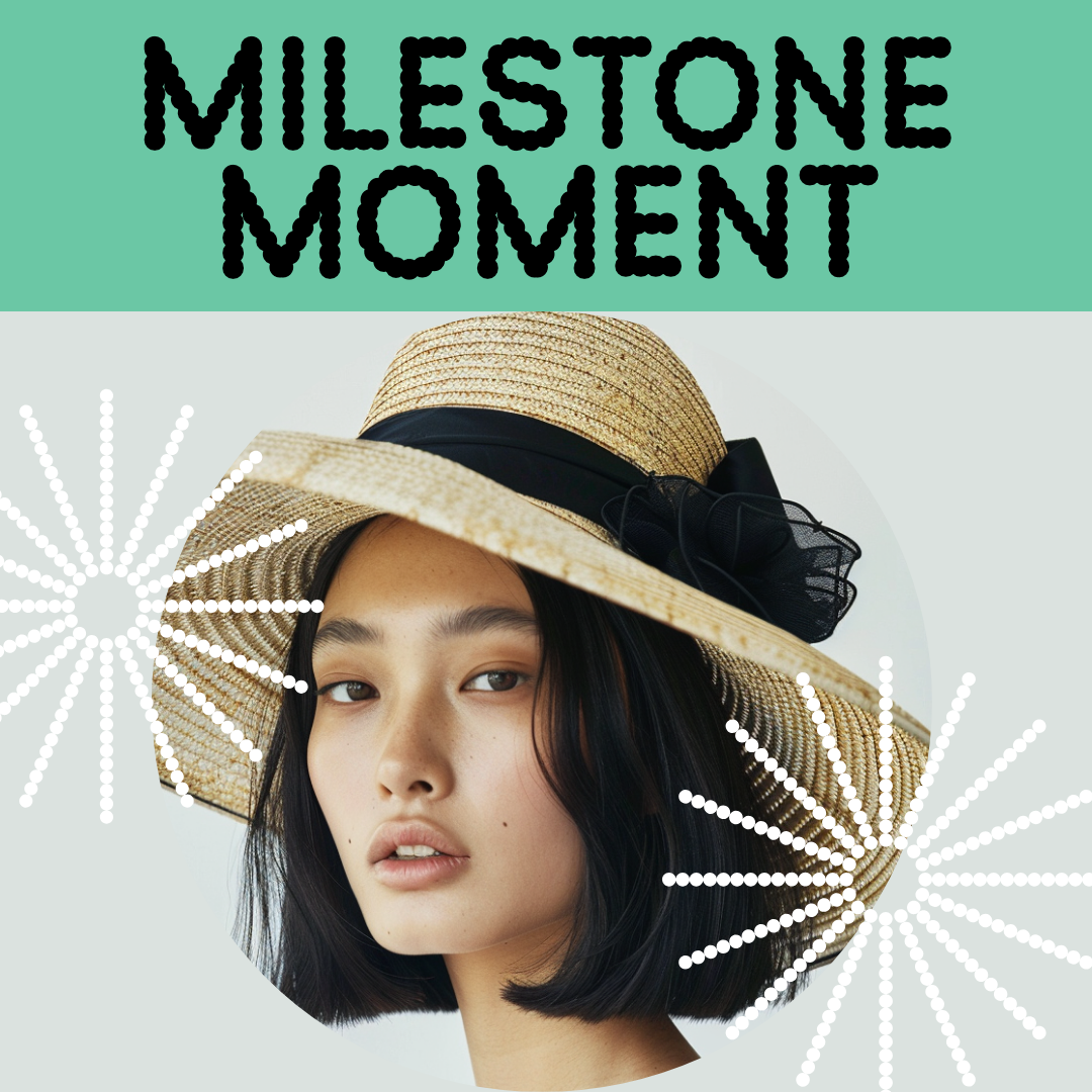 Milestone Moment Chic Instagram Post in Teal