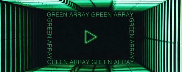 Template Energizing Green Neon Play Poster Design