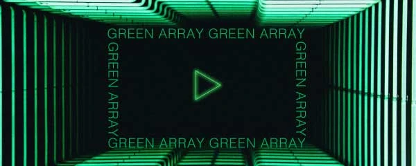 Template Energizing Green Neon Play Poster Design