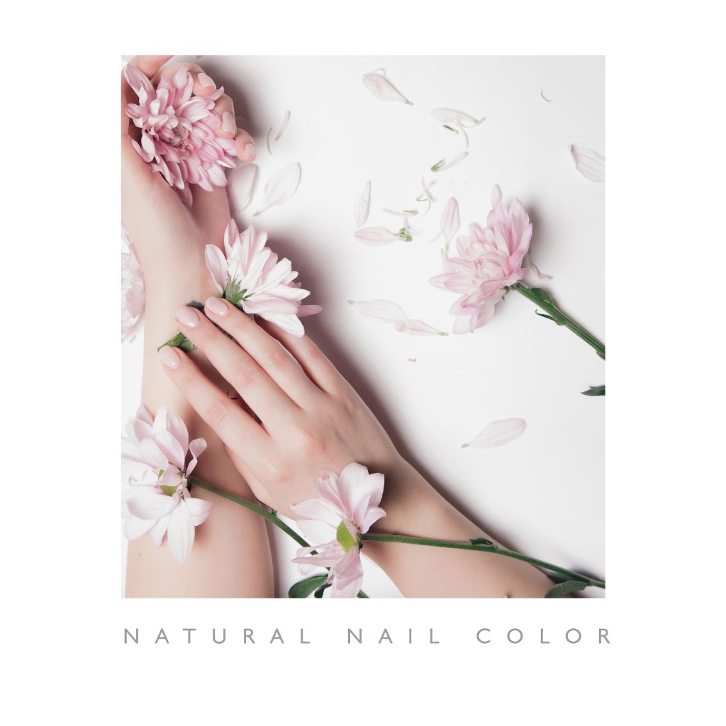 Elegant Beauty Ad with Pink White Palette