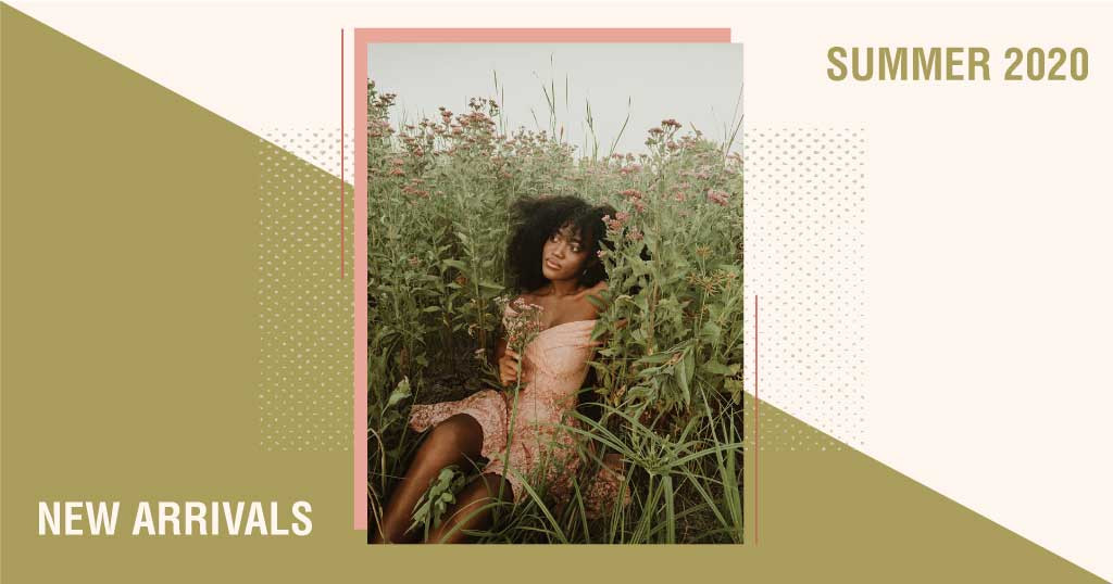 Template Summer Fashion Ad with Earthy Green Hues