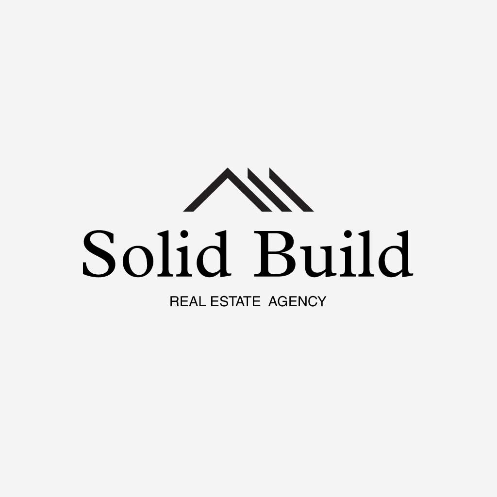 Elegant Grey Real Estate Agency Logo