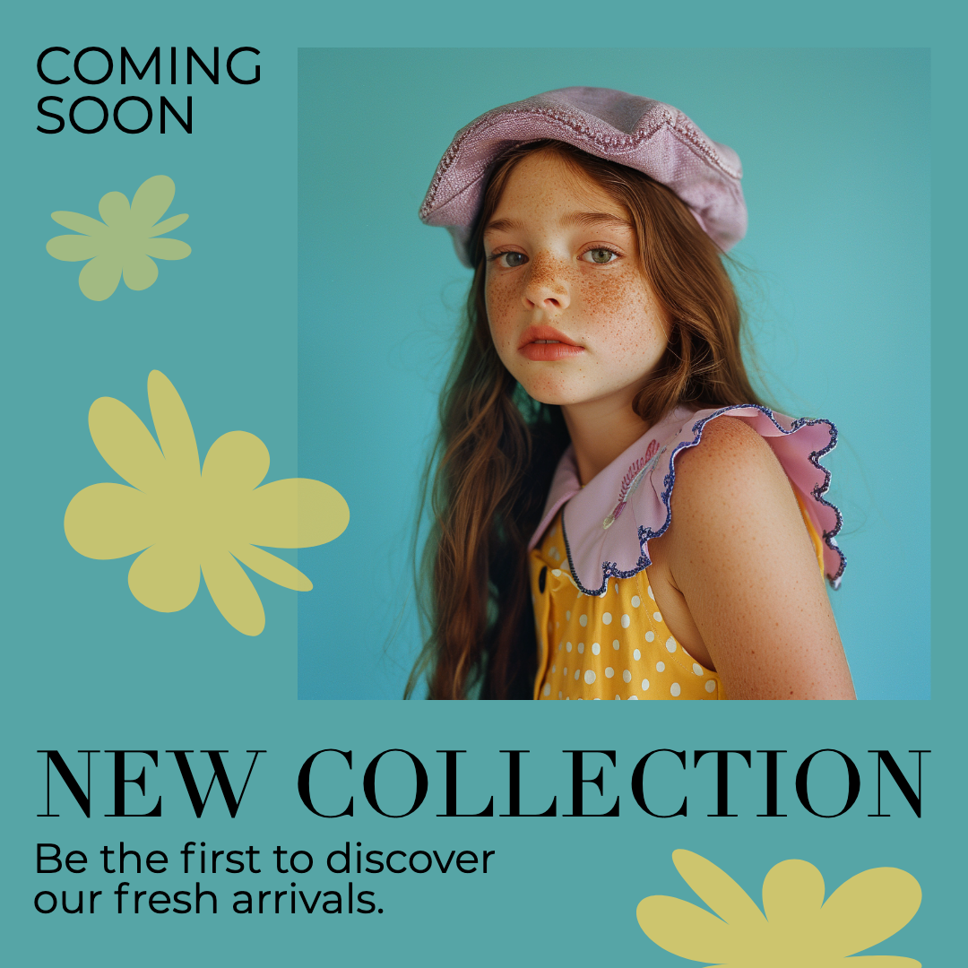 Template Coming Soon Teal Instagram-Square New Collection