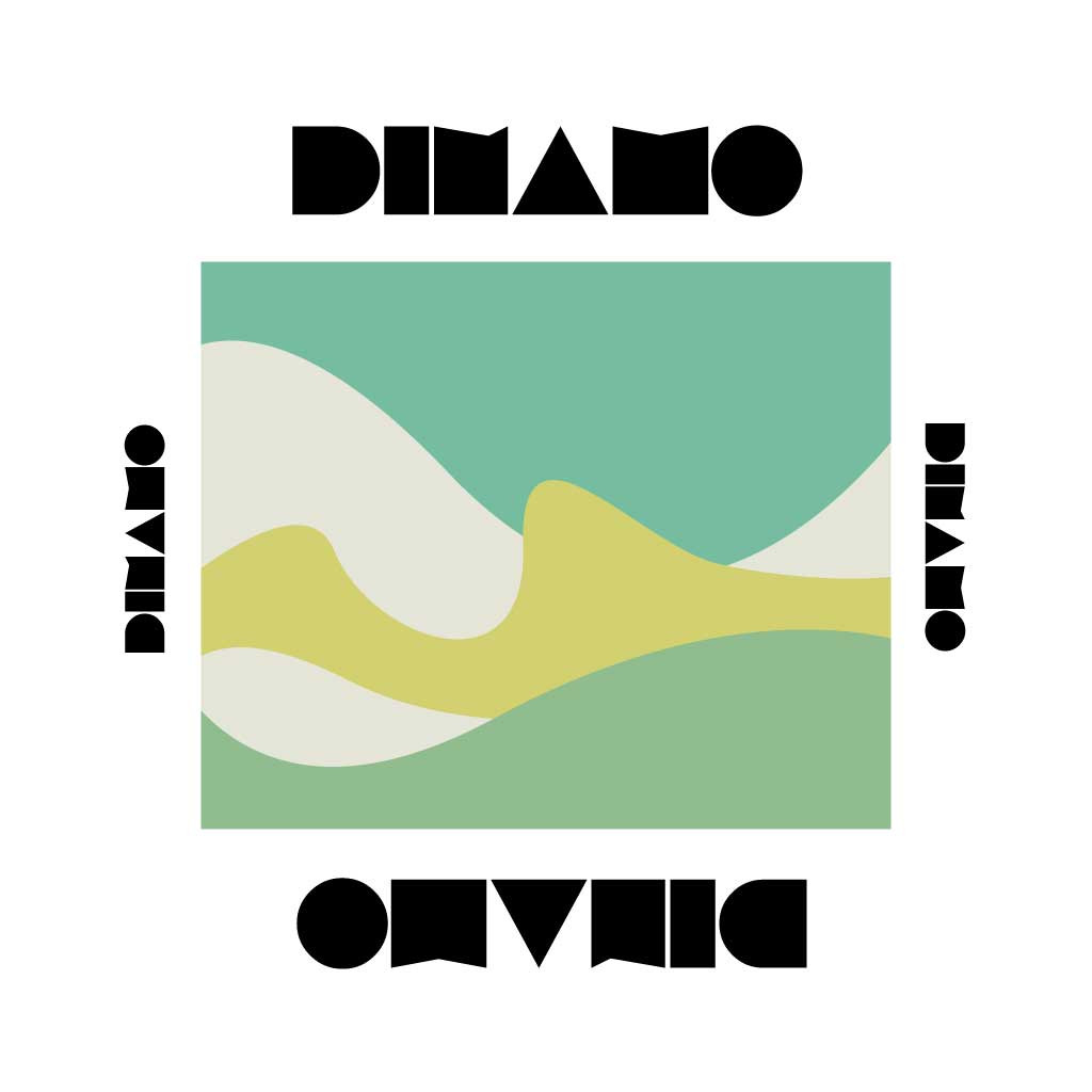 Template Minimalist Teal and Yellow Poster Design