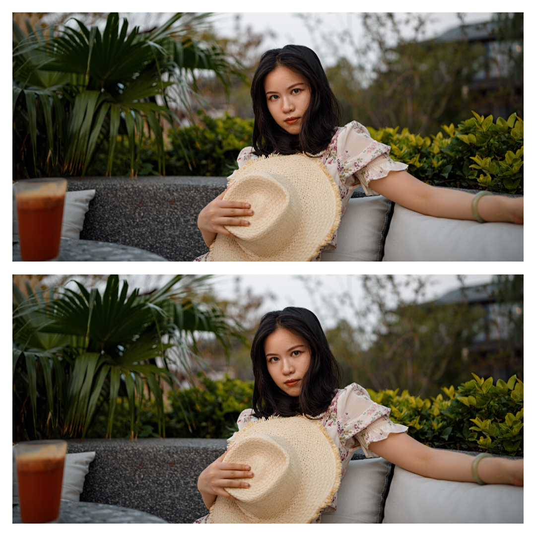 Relaxing Garden Portrait Photo Session