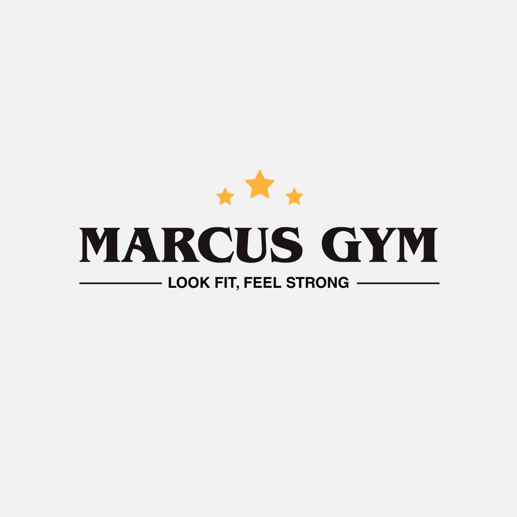 Bold Black and Yellow Gym Ad Template