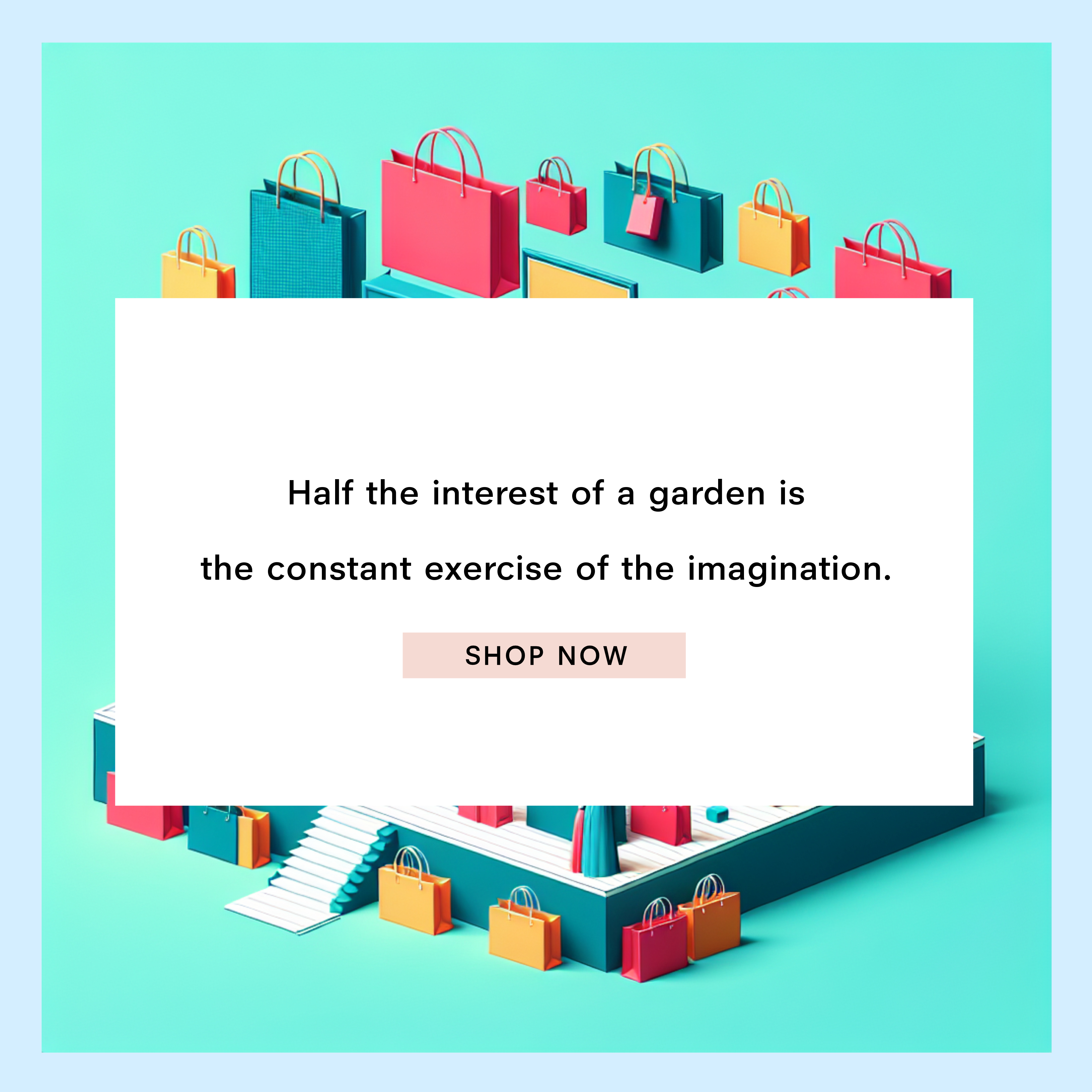 Green Inspiration Garden Ad Template