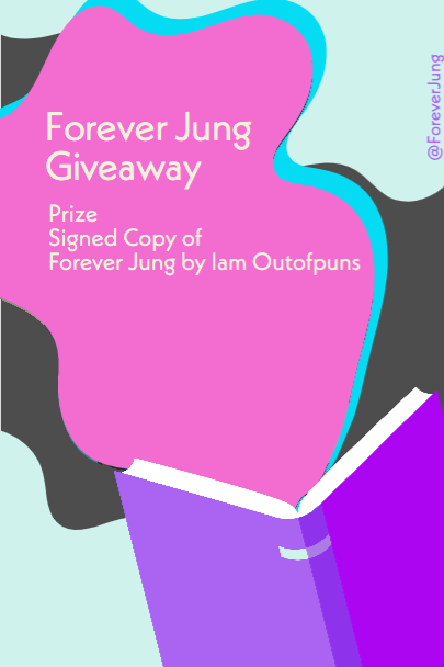 Template Vibrant Teal and Pink Giveaway Poster Design