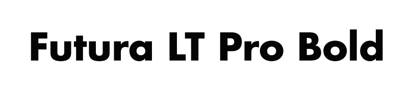Futura LT Pro Bold