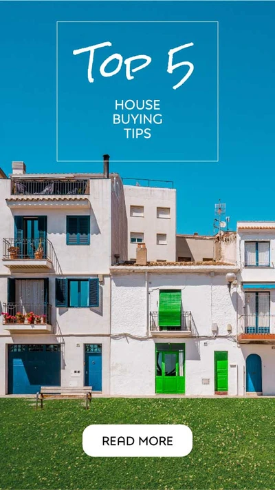 Template Blue Skies Real Estate Ad Poster Design