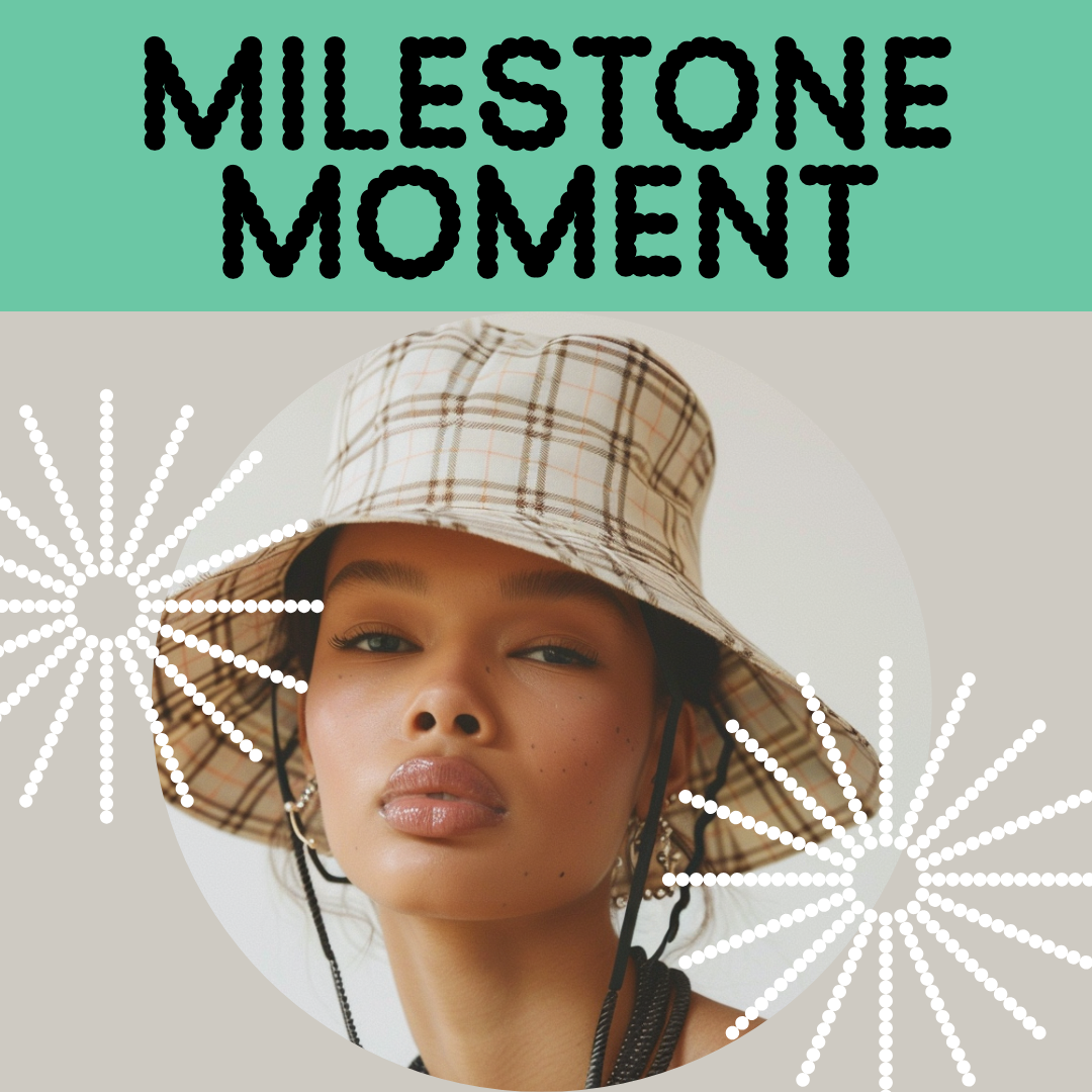 Chic Instagram Square Post for Milestones