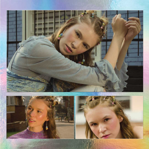 Template Youthful Fashion Photo Collage Poster