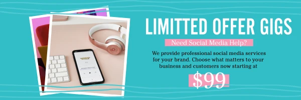 Template Stylish Pink Social Media Ad Template